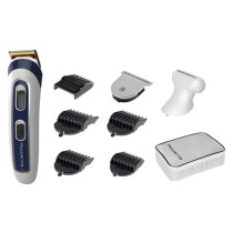 Rowenta TN9155 TRIM & STYLE 9IN1 - (Rowenta TN9155 Bianco, Blu 6 Nichel-Metallo Idruro (NiMH))