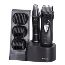 Panasonic ER-GY10, Kit multigrooming per barba, capelli e corpo, 4 pettini accessori, Wet&Dry - (Panasonic ER-GY10CM504 Nero)