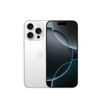 Apple iPhone 16 Pro 128GB Titanio Bianco - (Apple iPhone 16 Pro 16 cm (6.3") Doppia SIM iOS 18 5G USB tipo-C)