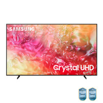 Samsung TV Crystal UHD 4K 75 UE75DU7170UXZT Smart TV Wi-Fi Black 2024, Processore Crystal 4K, 4K Upscaling, Slim Look Design, OT