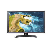 LG HD 24TQ510S-PZ TV 59,9 cm (23.6") Smart TV Wi-Fi Nero, Grigio 250 cd/m² - (LG HD 24TQ510S-PZ TV 59,9 cm (23.6") Smart TV W